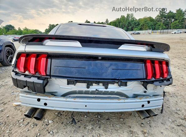 1FA6P8CF7K5163339 2019 FORD MUSTANG Silver უკანა ხედი