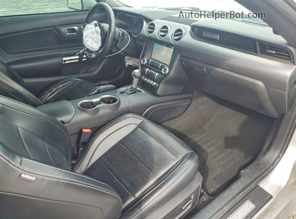 1FA6P8CF7K5164247 2019 FORD MUSTANG Серый Вид панели приборов