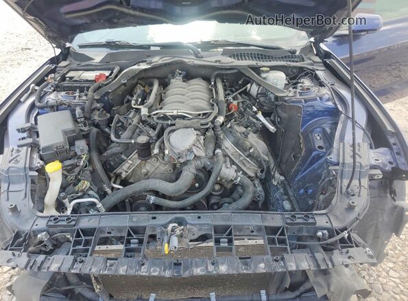 1FA6P8CF7K5204780 2019 FORD MUSTANG Blue Rear interior view