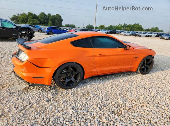 1FA6P8CF7L5124073 2020 FORD MUSTANG Orange Rear right