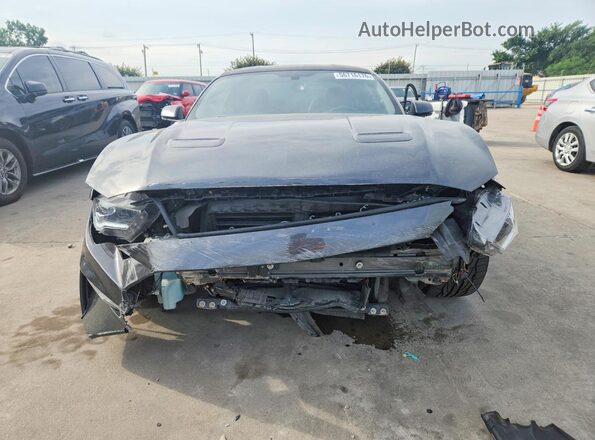 1FA6P8CF7L5154433 2020 FORD MUSTANG Charcoal Front view