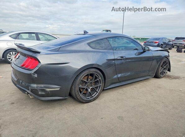 1FA6P8CF7L5154433 2020 FORD MUSTANG Charcoal Rear right