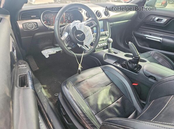 1FA6P8CF7L5154433 2020 FORD MUSTANG Charcoal Dashboard view