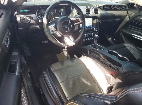 1FA6P8CF7L5185519 2020 FORD MUSTANG Black Dashboard view