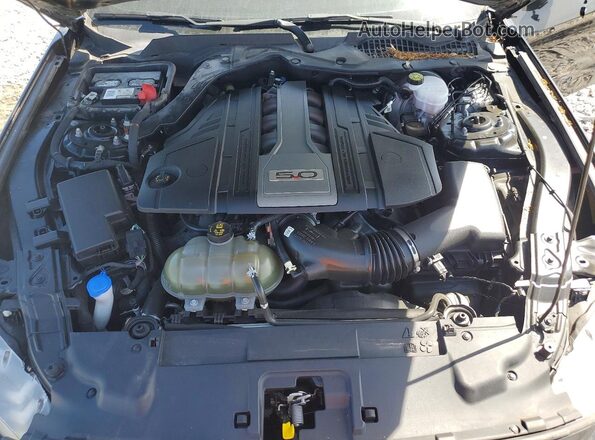 1FA6P8CF7L5185519 2020 FORD MUSTANG Black Rear interior view