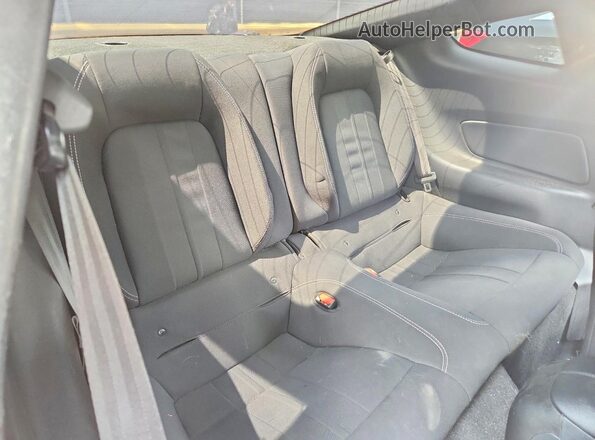 1FA6P8CF7M5116492 2021 FORD MUSTANG Gray Հետևի նստատեղերի տեսք