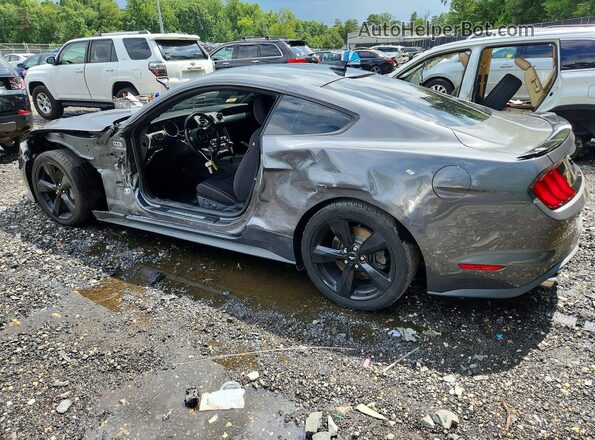 1FA6P8CF7M5116492 2021 FORD MUSTANG Gray Հետևի ձախ