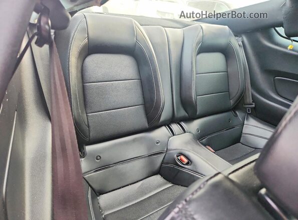 1FA6P8CF7N5112184 2022 FORD MUSTANG Blue უკანა სავარძლების ხედი