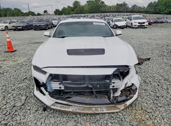 1FA6P8CF7S5409614 2025 FORD MUSTANG Белый Вид спереди