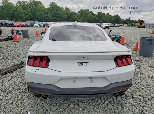 1FA6P8CF7S5409614 2025 FORD MUSTANG Белый Вид сзади