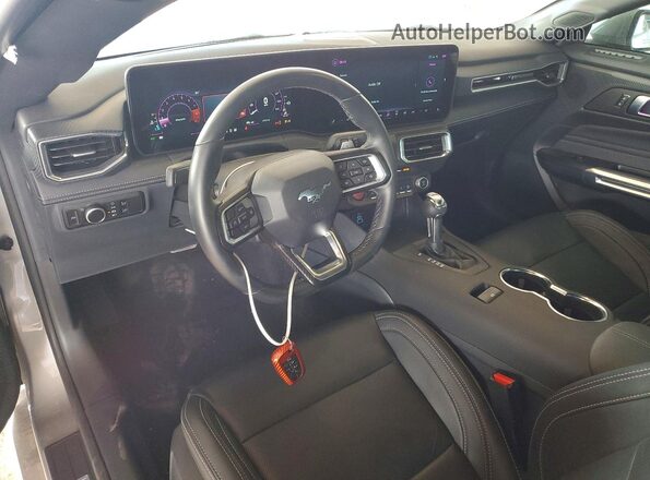 1FA6P8CF7S5417891 2025 FORD MUSTANG Silver Widok deski rozdzielczej