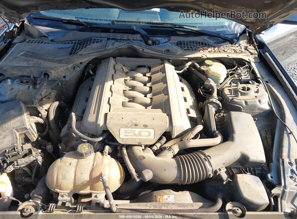 1FA6P8CF8G5271217 2016 FORD MUSTANG Gray უკანა ხედი