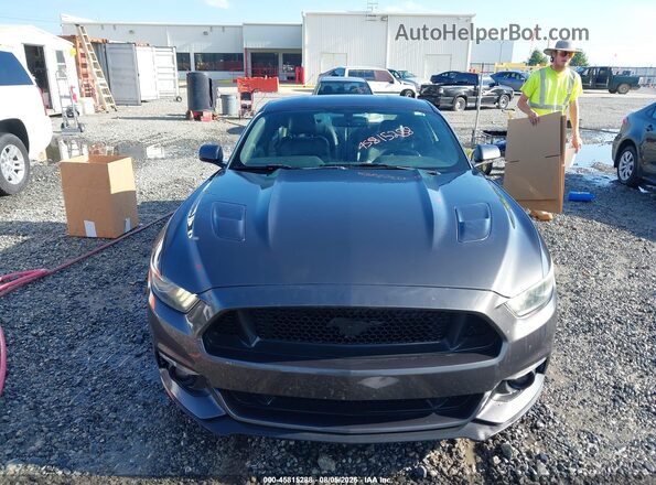 1FA6P8CF8G5271217 2016 FORD MUSTANG Gray ხელსაწყოთა პანელის ხედი