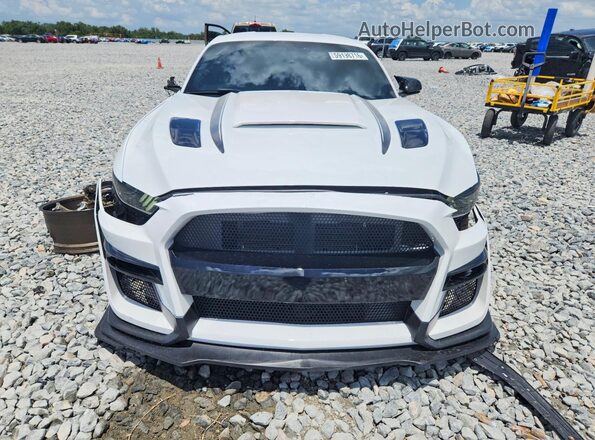 1FA6P8CF8G5332114 2016 FORD MUSTANG White წინა ხედი