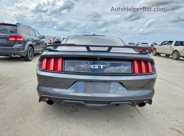1FA6P8CF8H5223623 2017 FORD MUSTANG Gray Vista trasera