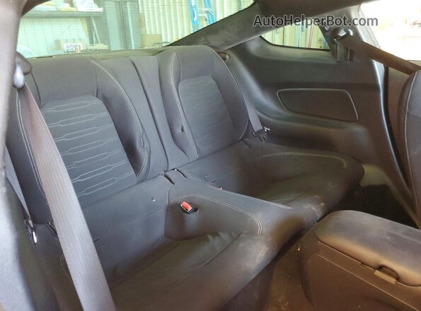1FA6P8CF8H5228868 2017 FORD MUSTANG Blue Rear seats view