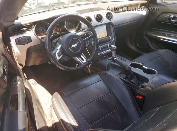 1FA6P8CF8H5266553 2017 FORD MUSTANG Blue Առջևի վահանակի տեսք