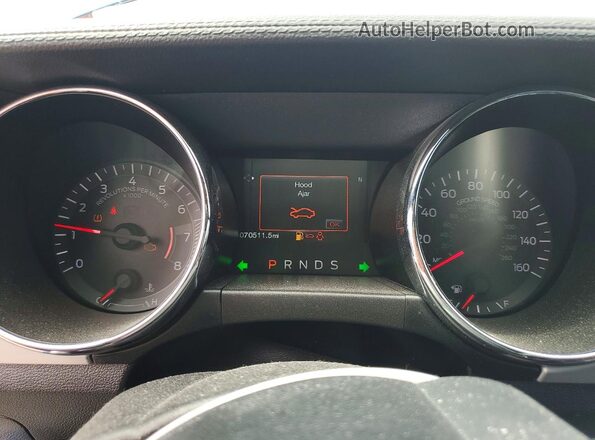 1FA6P8CF8H5266553 2017 FORD MUSTANG Blue Սարքավորումների վահանակի տեսք
