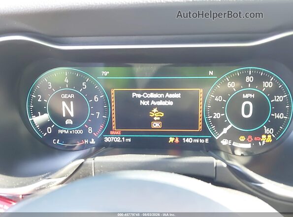 1FA6P8CF8K5115459 2019 FORD MUSTANG Оранжевый Вид задних сидений