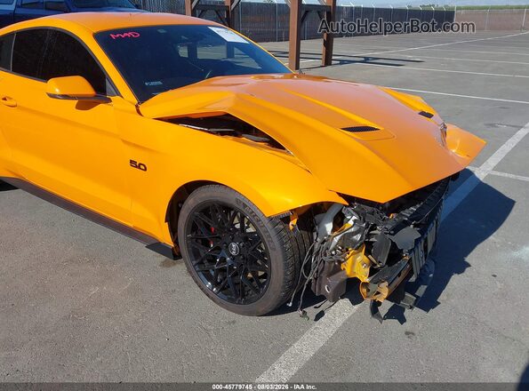 1FA6P8CF8K5115459 2019 FORD MUSTANG Оранжевый 