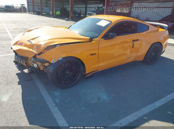 1FA6P8CF8K5115459 2019 FORD MUSTANG Оранжевый 