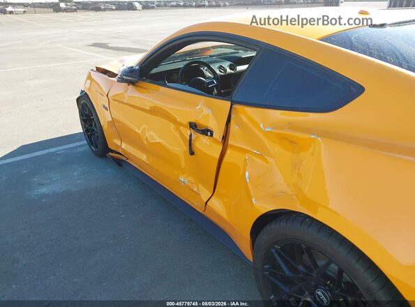 1FA6P8CF8K5115459 2019 FORD MUSTANG Оранжевый 