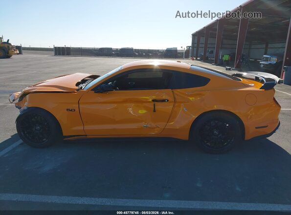1FA6P8CF8K5115459 2019 FORD MUSTANG Оранжевый 