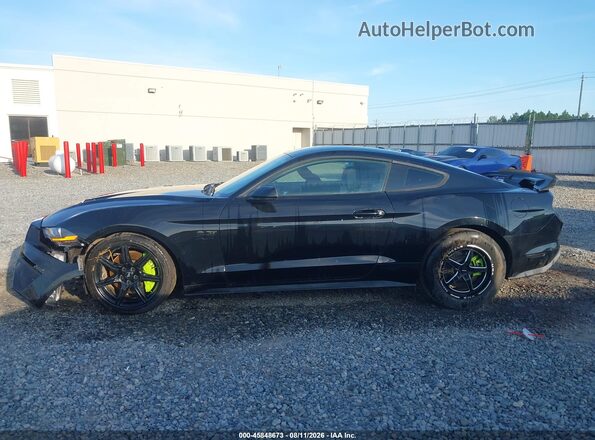 1FA6P8CF8K5131905 2019 FORD MUSTANG Black უკანა სალონის ხედი
