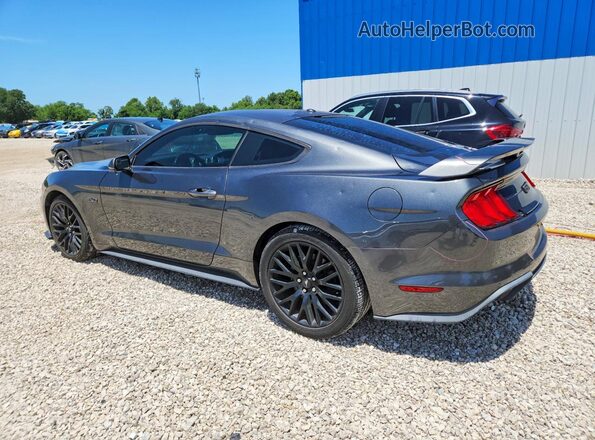 1FA6P8CF8K5147876 2019 FORD MUSTANG Gray Rear left