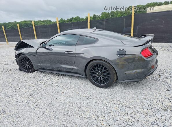 1FA6P8CF8L5166929 2020 FORD MUSTANG Charcoal Հետևի ձախ