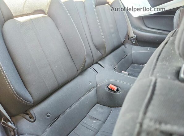 1FA6P8CF8L5170124 2020 FORD MUSTANG Blue Rear seats view
