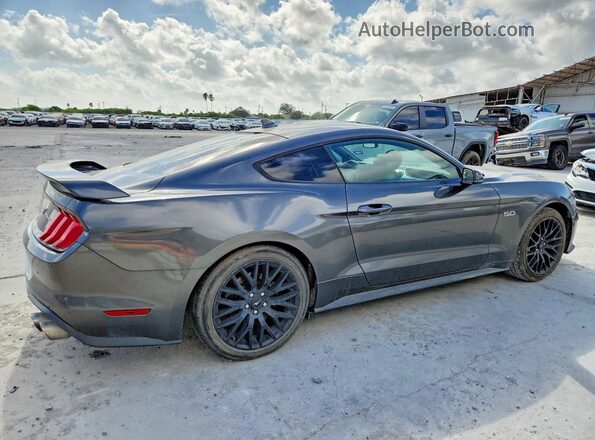 1FA6P8CF8L5171385 2020 FORD MUSTANG Gray Rear right