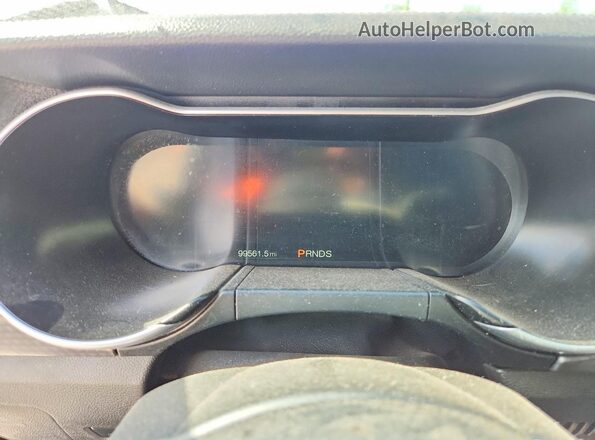 1FA6P8CF8L5171385 2020 FORD MUSTANG Gray Instrument cluster view