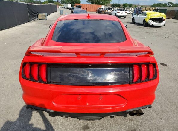 1FA6P8CF8M5134127 2021 FORD MUSTANG Red Հետևի տեսք