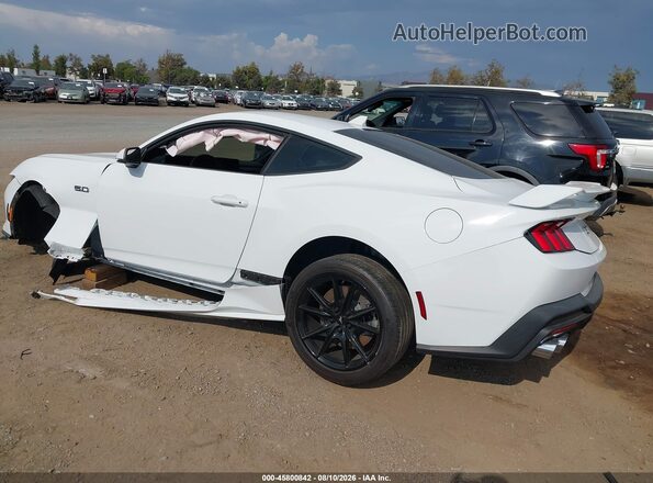 1FA6P8CF8R5428781 2024 FORD MUSTANG White Tył lewy