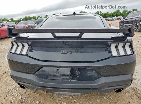 1FA6P8CF8S5419018 2025 FORD MUSTANG Black უკანა ხედი