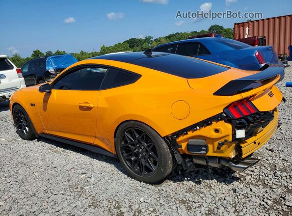 1FA6P8CF8T5406626 2026 FORD MUSTANG Orange Trasero izquierdo