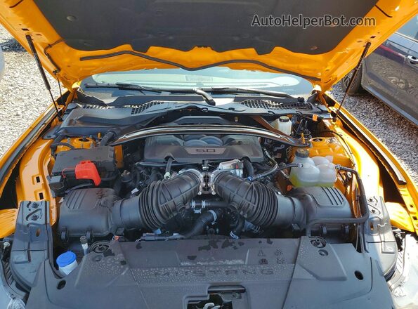 1FA6P8CF8T5406626 2026 FORD MUSTANG Orange Vista interior trasera