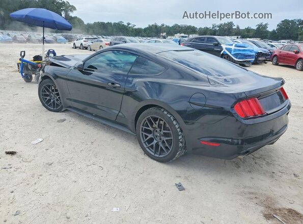 1FA6P8CF9G5284011 2016 FORD MUSTANG Black Tył lewy