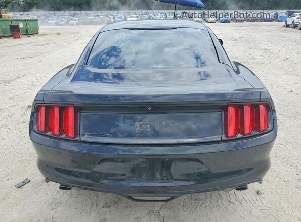 1FA6P8CF9G5284011 2016 FORD MUSTANG Black Widok z tyłu