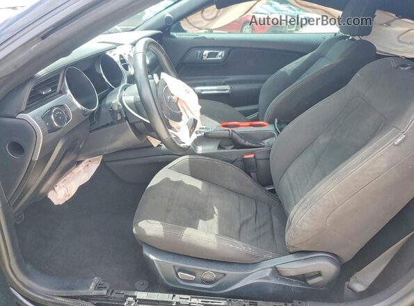1FA6P8CF9G5284011 2016 FORD MUSTANG Black Widok wnętrza z przodu