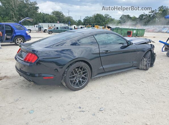 1FA6P8CF9G5284011 2016 FORD MUSTANG Black Tył prawy