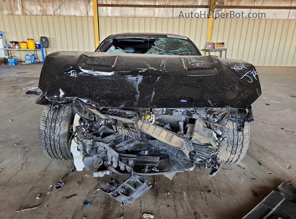 1FA6P8CF9J5120538 2018 FORD MUSTANG Black Front view