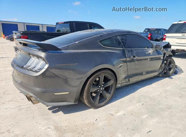 1FA6P8CF9J5180464 2018 FORD MUSTANG Серый Задняя правая четверть