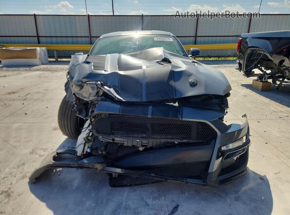 1FA6P8CF9J5180464 2018 FORD MUSTANG Серый Вид спереди