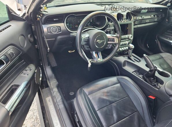 1FA6P8CF9K5130178 2019 FORD MUSTANG Black Вид панелі приладів