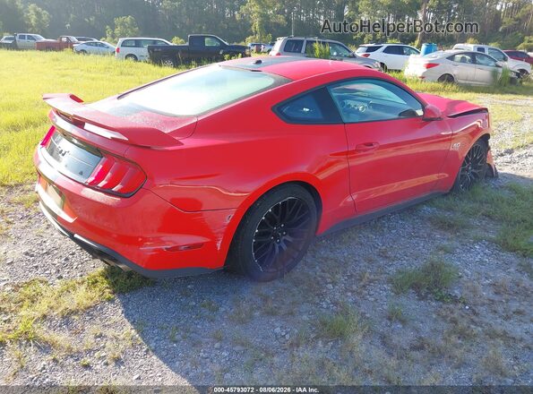 1FA6P8CF9K5141567 2019 FORD MUSTANG Red Tył prawy