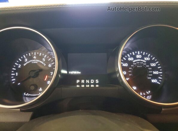 1FA6P8CF9K5151211 2019 FORD MUSTANG Серый Вид щитка приборов