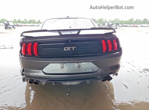 1FA6P8CF9L5103810 2020 FORD MUSTANG Gray Հետևի տեսք