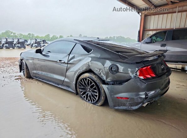 1FA6P8CF9L5103810 2020 FORD MUSTANG Gray Հետևի ձախ